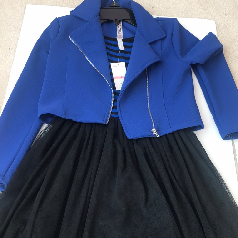 2 piece dress and jacket
